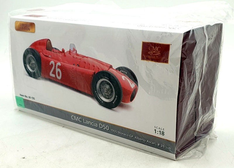 CMC 1/18 Scale Diecast M-176 Lancia D50 1955 Monaco #26 A.Ascari