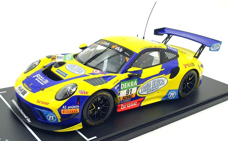 IXO 1/18 Scale Diecast LEGT18-22003 - Porsche 911 GT3 R ADAC GT 2022 #91