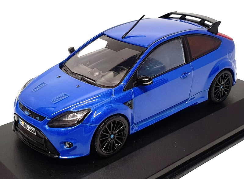 Minichamps 1/43 Scale Diecast MCD03 - Ford Focus RS500 - Blue