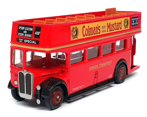 EFE 1/76 Scale 102002 - Open Top AEC Regent Double Deck Bus R406F - Red