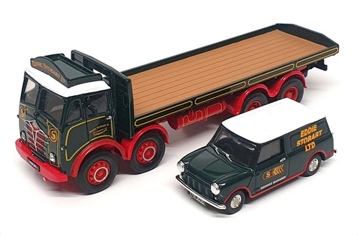 Corgi 1/43 & 1/50 Scale 31701 - Foden 8W Rigid Truck & Mini Van (E. Stobart)