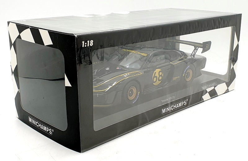 Minichamps 1/18 Scale 155 067568 - 2020 Porsche 935/19 - Black / Gold #68