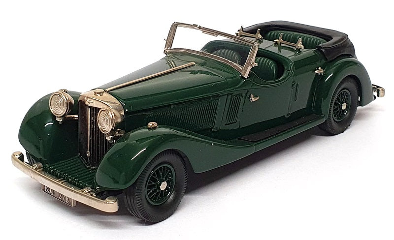 Lansdowne Models 1/43 Scale LDM27 - 1937 Jensen Dual Cowl Phaeton Green