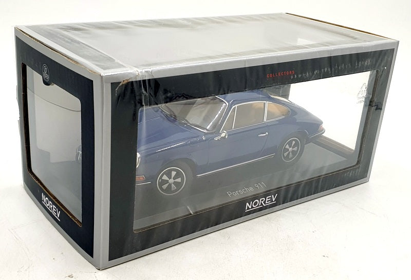 Norev 1/18 scale Diecast 187647 - 1969 Porsche 911 S - Blue