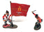 Britains 54mm 00149 - Waterloo British Coldstream Guards Command Set