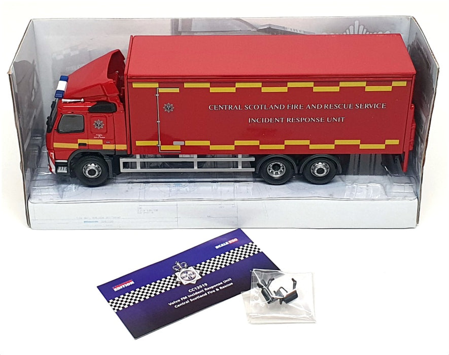 Corgi 1/50 Scale CC13519 - Volvo FM Truck (Central Scotland Fire & Rescue) Red