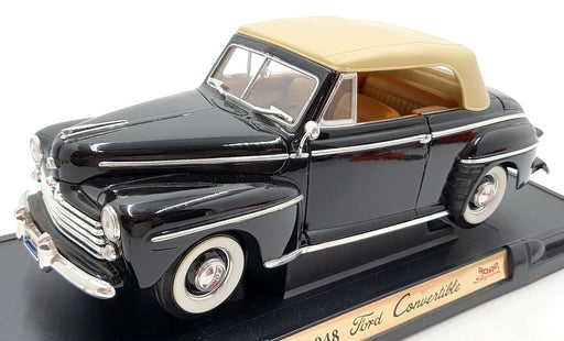 Road Signature 1/18 Scale Diecast 92419 - 1948 Ford Convertible - Black
