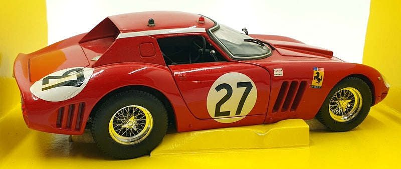 Jouef 1/18 Scale Diecast 48823 - Ferrari 250 GTO 1964 #27 - Red 