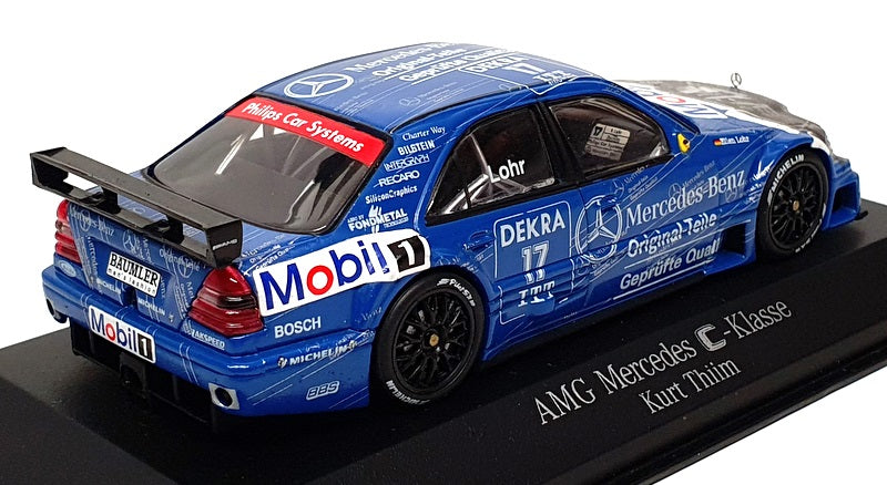 Minichamps 1/43 Scale MC41124 - Mercedes AMG C-Klasse #17 DTM 1995 Lohr - Blue