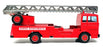 Solido Toner Gam 17cm Long Diecast 361 - Mercedes Benz Fire Engine - Red