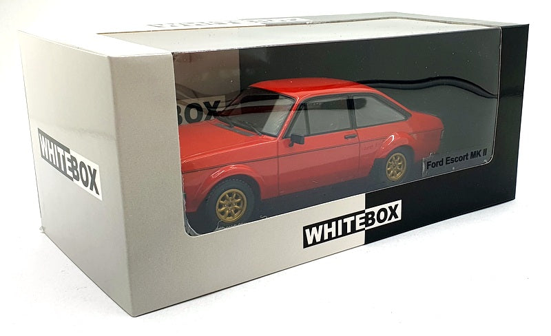 Whitebox 1/43 Scale WB124223 - Ford Escort MkII - Red