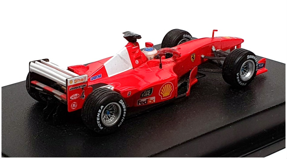 Hotwheels 1/43 Scale 26749 - F1 Ferrari F1-2000 Rubens Barrichello - Red