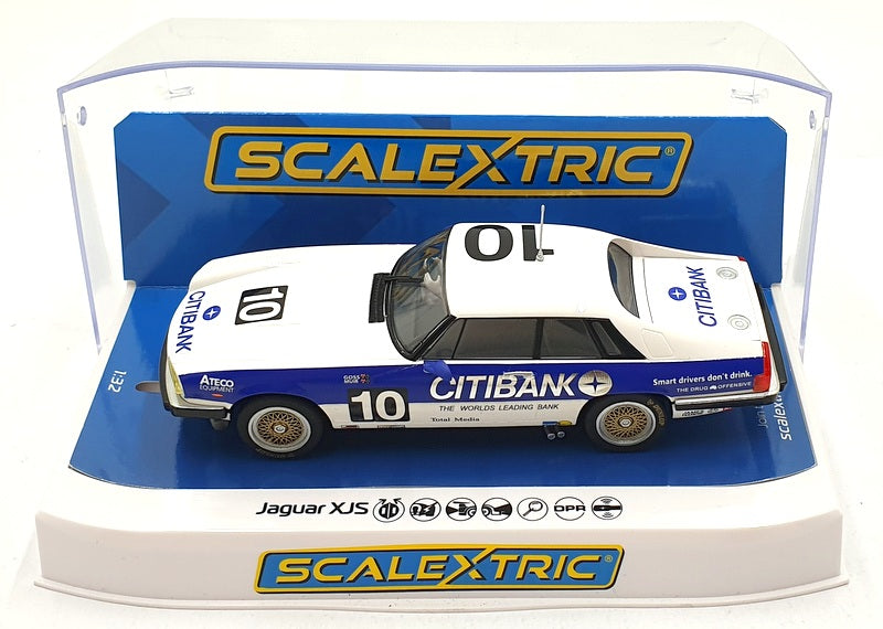 Scalextric 1/32 Scale Slot Car C4400 - Jaguar XJS #10 1986 Bathurst 1000