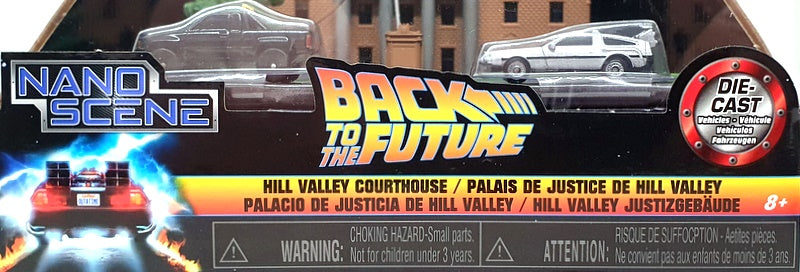 Jada Nano Scene 34804 - Back To The Future Hill Valley Courthouse Diorama