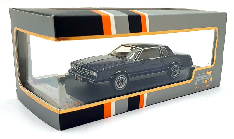 Ixo 1/43 Scale PRD590 - 1981 Chevrolet Monte Carlo - Dark Blue