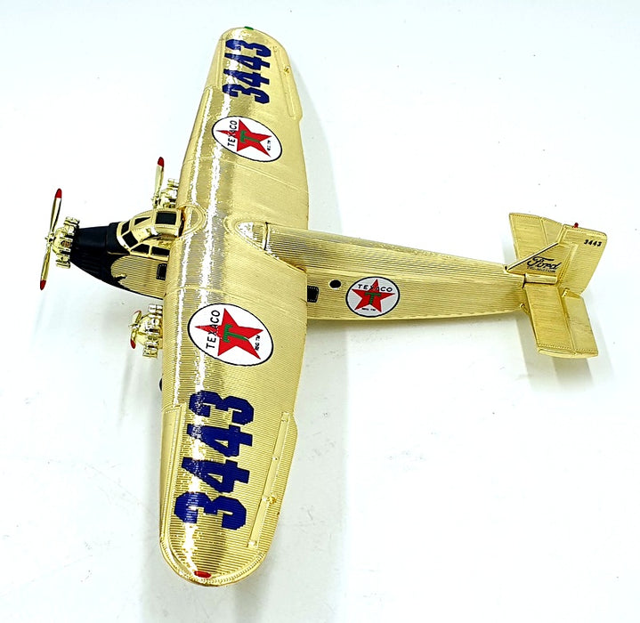 Ertl Approx 30cm Wingspan 36910GC - Texaco 1927 Ford Tri-Motored Monoplane