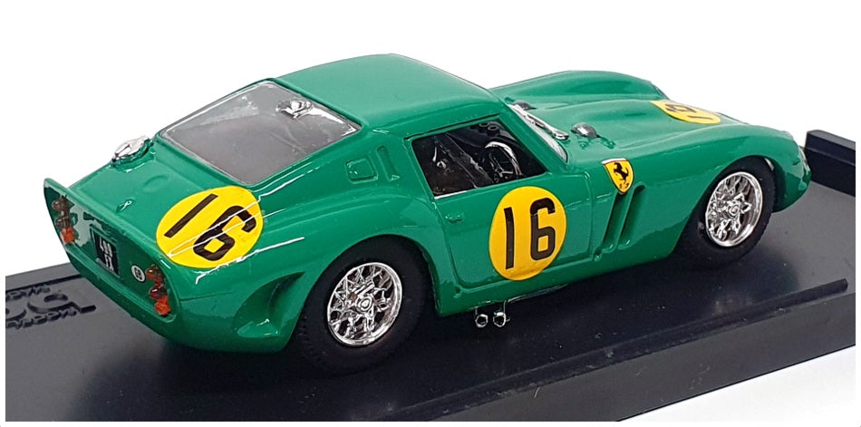 Box Model 1/43 Scale 8403 - Ferrari GTO 63 #16 Turist Trophy 1963 - Green