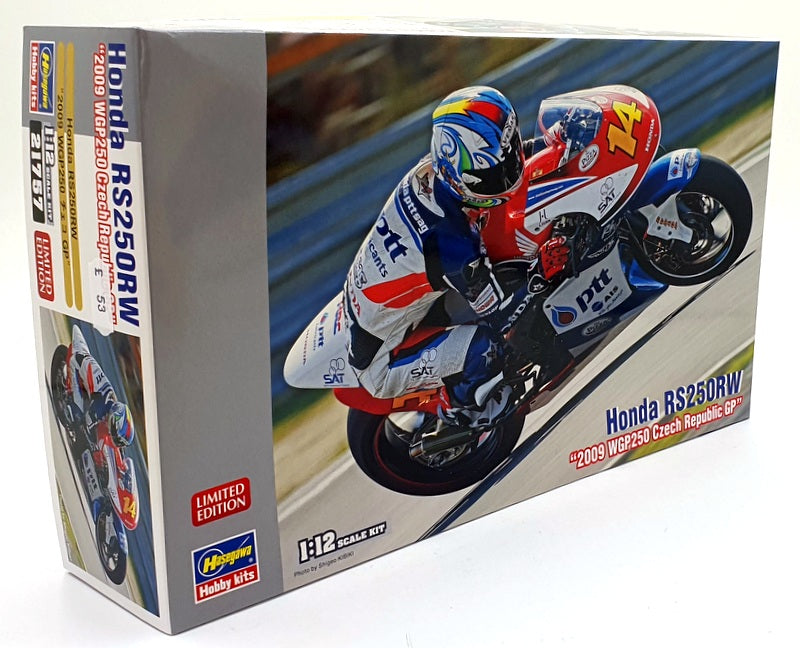 Hasegawa Kits 1/12 Scale 21757 - Honda RS250RW "2009 WGP250 Czech Republic GP"