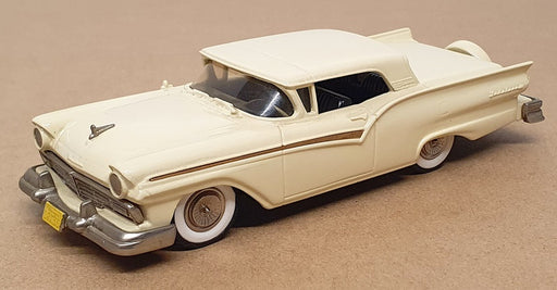 Brooklin Models 1/43 Scale 131124M - 1957 Ford Fairlane Skyliner - Cream