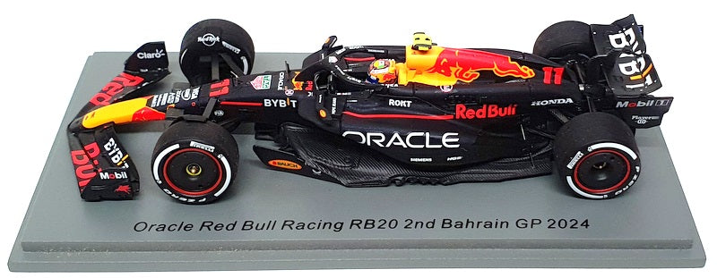 Spark 1/43 Scale S9520 - F1 Red Bull RB20 #11 2nd Bahrain GP 2024 Sergio Perez