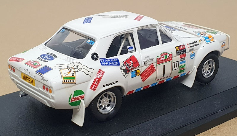 Trofeu 1/43 Scale 513 - Ford Escort 1850 TC - 1st #1 London-Mexico 1995 - White