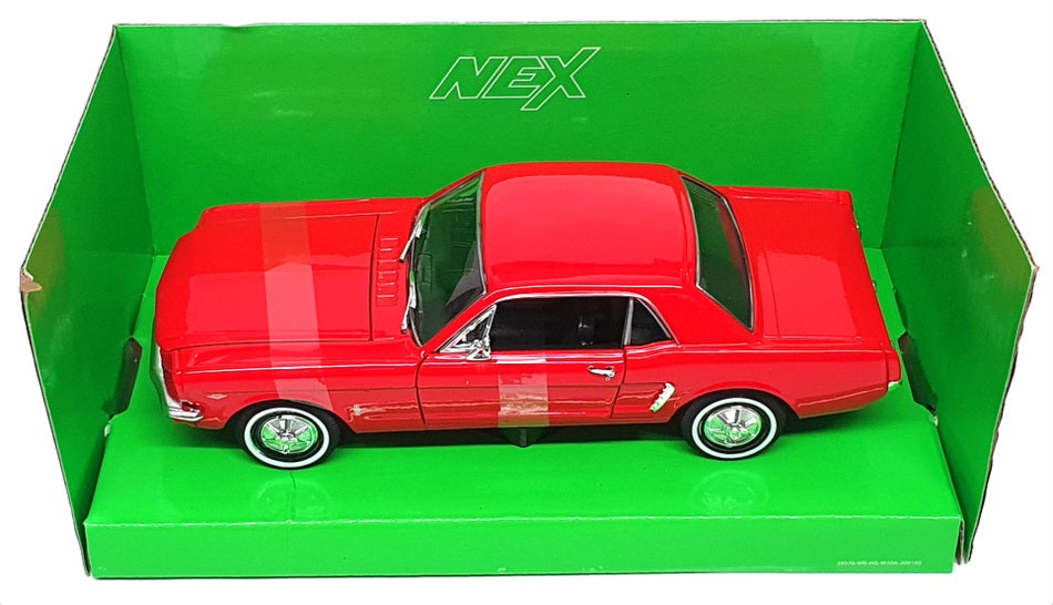 Welly NEX 1/24 Scale 22451W - 1964 ½ Ford Mustang Coupe - Red