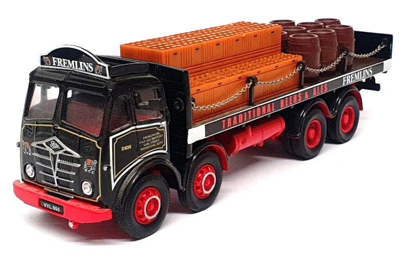 Corgi 1/50 Scale Diecast 12401 - Foden Delivery Truck (Fremlins) Black