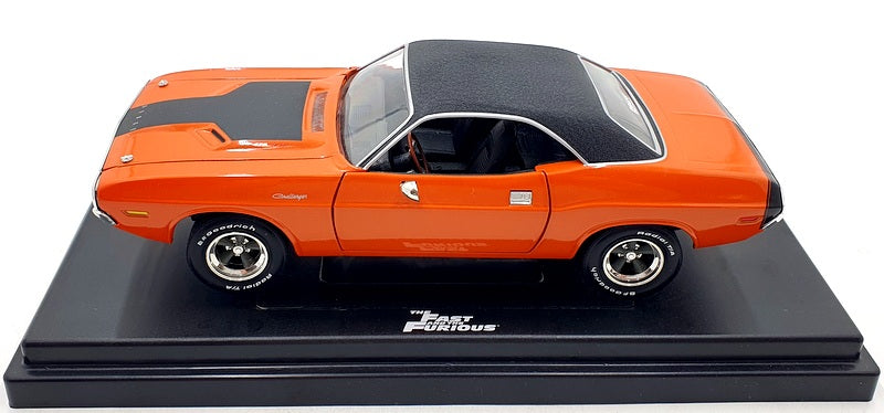 Ertl 1/18 Scale Diecast 33472 - Fast & Furious 1970 Dodge Challenger Orange