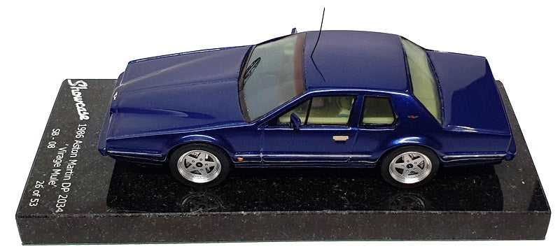 Showcase 1/43 Scale 41224L - 1986 Aston Martin DP 2034 Virage Mule - Met Blue