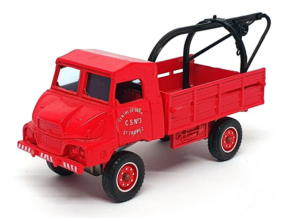 Solido 1/50 Scale 2124 A - Simca UNIC Sumb 4x4 Fire Truck & Crane - Red ...