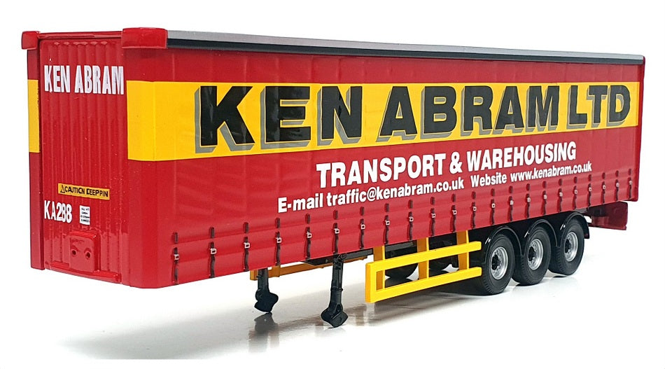 Corgi 1/50 Scale CC13907 - Curtainside TRAILER ONLY (Ken Abram Ltd.)