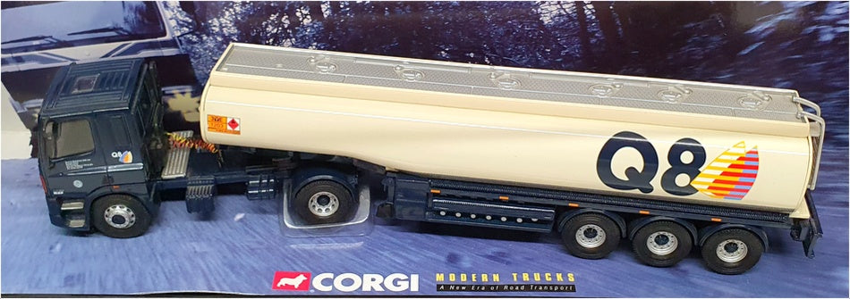 Corgi 1/50 Scale Diecast 75301 - DAF Tanker Truck (Q8) Blue/White