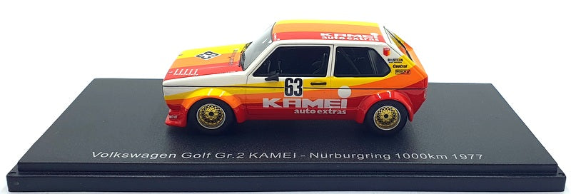 NEO 1/43 Scale 45235 - Volkswagen Golf #63 Gr2 Kamel Nurburgring 1000km 1977