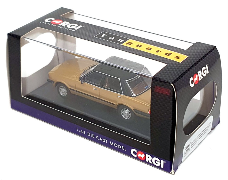 Vanguards 1/43 Scale VA15004 - Ford Cortina Mk5 2.0 Ghia S - Solar Gold