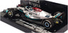 Minichamps 1/43 Scale 417 221063 - F1 Mercedes AMG British GP 2022 G. Russell