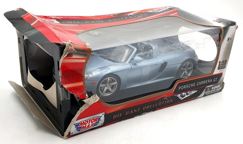 Motor Max 1/18 Scale Diecast 73163 - Porsche Carrera GT - Blue
