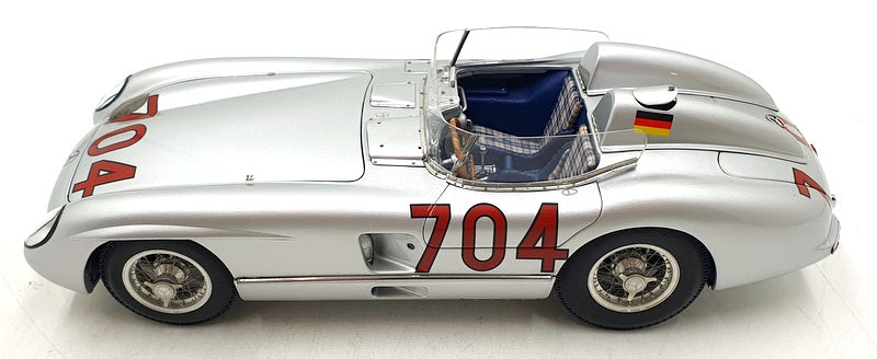 CMC 1/18 Scale M-119 Mercedes Benz 300 SLR 1955 #704 Mille Miglia Herrmann