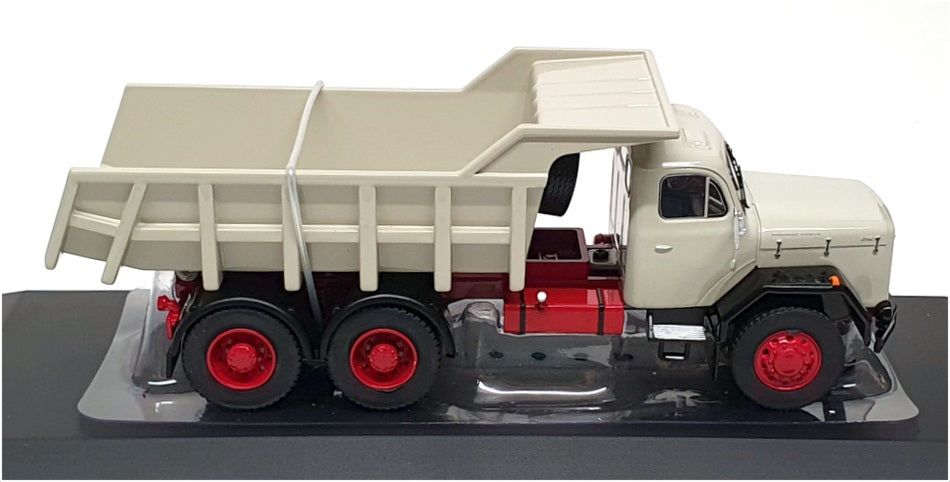 Ixo 1/43 Scale Diecast TRUD001 - Magirus Jupiter 6x6 Dump Truck - Grey