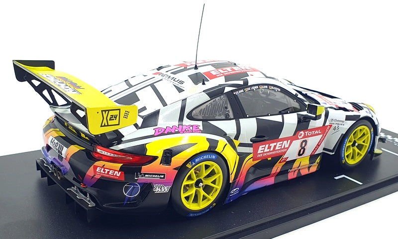 IXO 1/18 Scale Diecast LEGT18028 - Porsche 911 GT3 R #8 Ironforce Racing