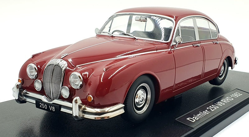 KK Scale 1/18 Scale KKDC181036 - 1962 Daimler 250 V8 RHD - Dark Red