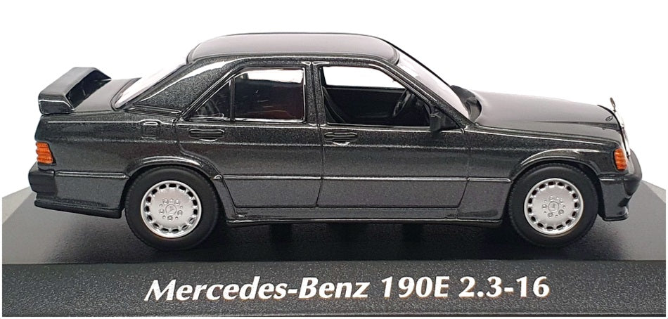 Maxichamps 1/43 Scale 940 035601 - 1984 Mercedes Benz 190E 2.3-16 - Met Black