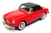 Rob Eddie Models 1/43 Scale 131124B - 1956 Volvo P1900 - Red/Black