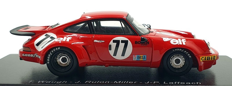 Spark 1/43 Scale S3531 - Porsche Carrera RSR 3.0 #77 14th 24h Le Mans 1976