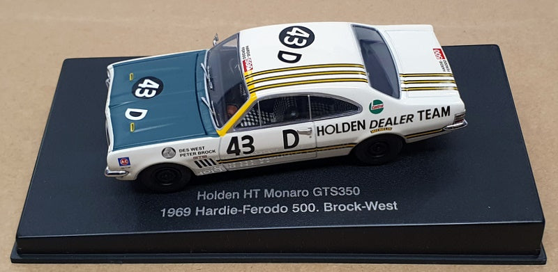 Autoart 1/43 Scale 66962 - Holden HT Monaro GTS350 #43D Hardie-Ferodo 500 1969