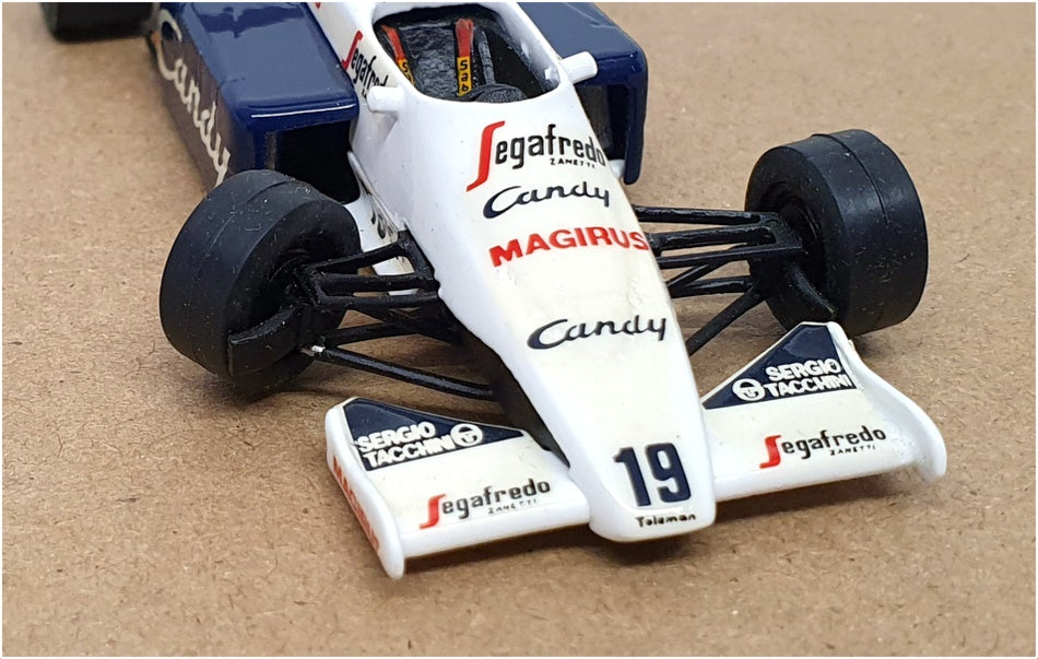 SMTS 1/43 Scale CBT61 - F1 Toleman TG 184 Race Car #19 - White/Blue