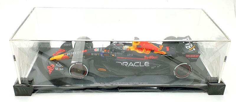 Spark 1/18 Scale 18S776 Oracle Red Bull RB18 Abu Dhabi 2022 F1 #1 M.Verstappen