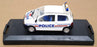 Vitesse 1/43 Scale Diecast L087 - Renault Twingo Police Car - White