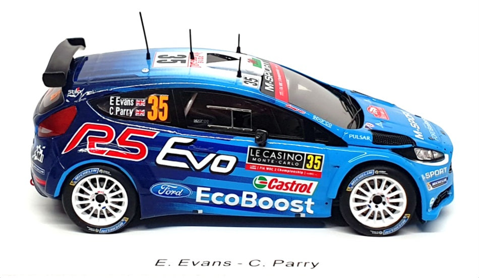 Spark 1/43 Scale S4965 - Ford Fiesta R5 Evo 8th #35 Monte Carlo 2016