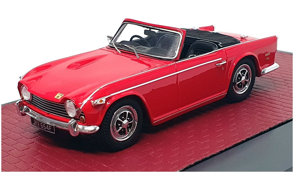 Matrix 1/43 Scale MX41902-041 - 1967-68 Triumph TR5 PI - Signal Red 