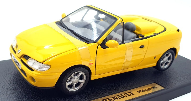 Anson 1/18 Scale Diecast 60026 - Renault Megane - Yellow